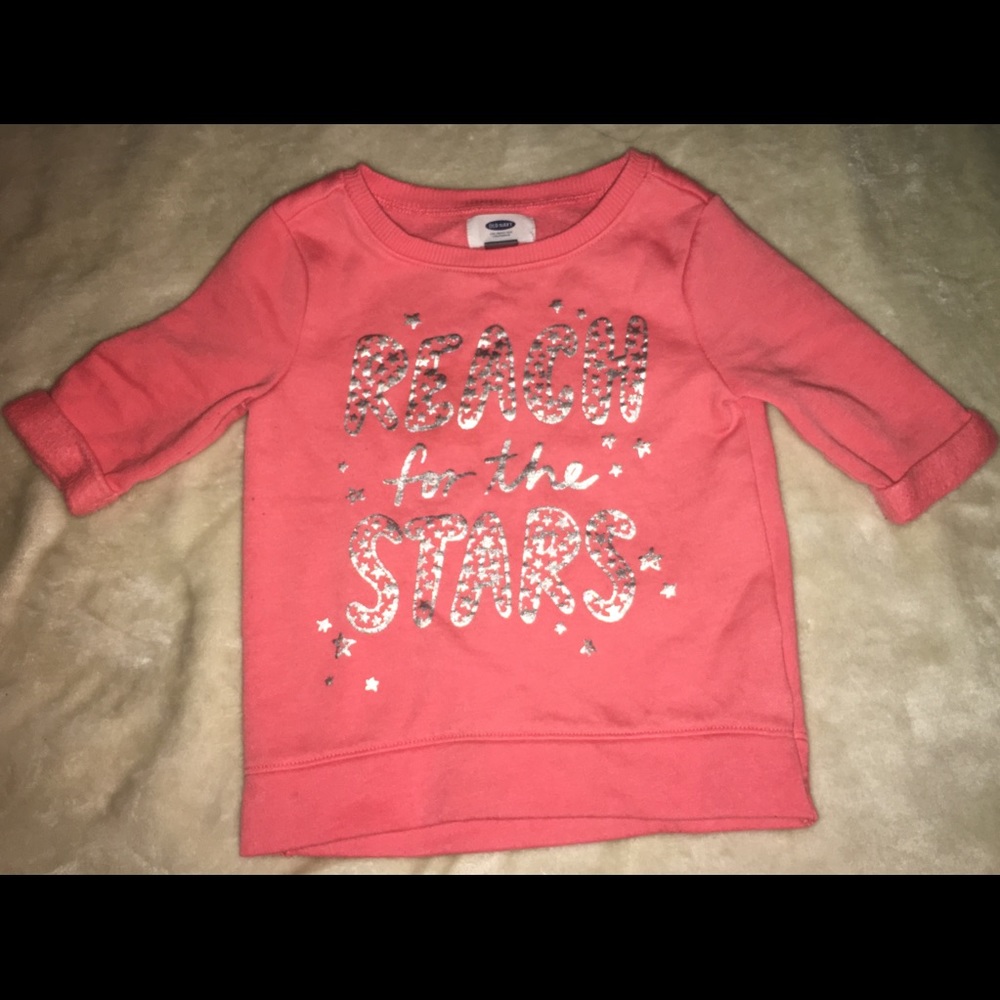 3/4 sleeve 4T sweatshirt old navy girls